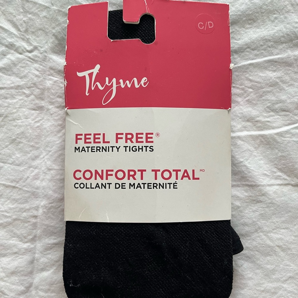 Thyme and maternity tights size C/D